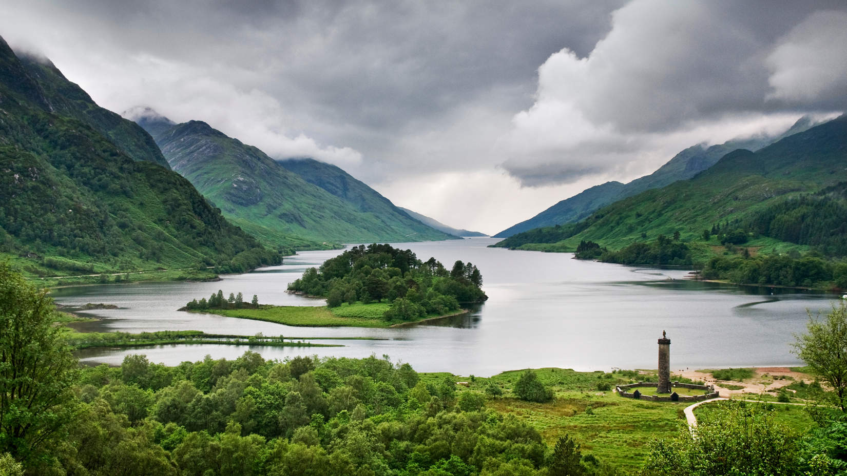 Loch Shiel and Glenfinnan monument